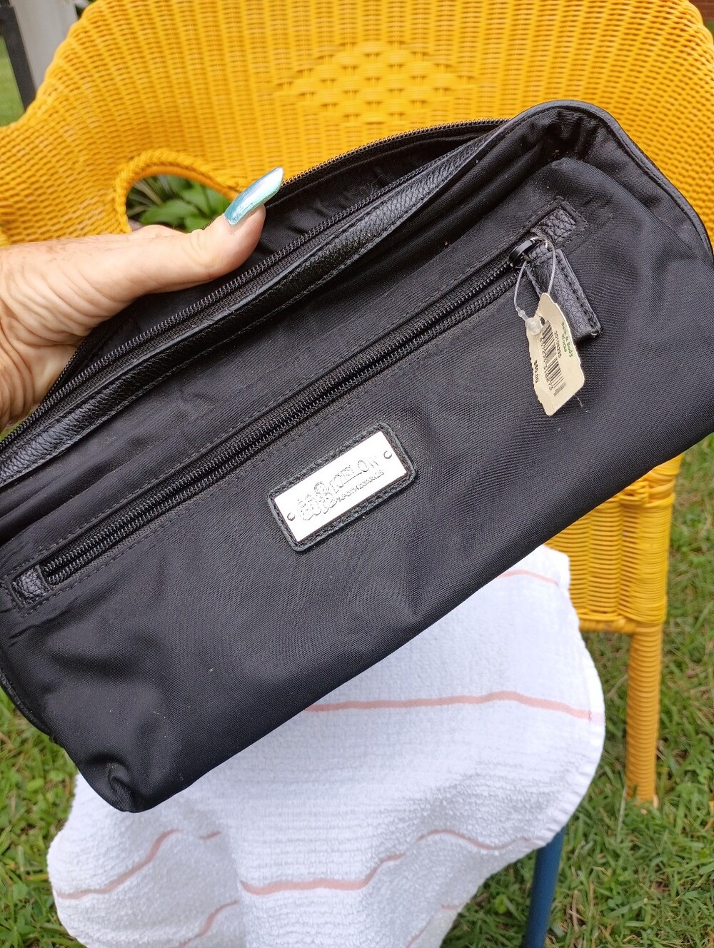 C O BIGELOW NWT $60 RETIRED VINTAGE NYLON 12 X 6 MAKEUP 3 ZIPPER CASE